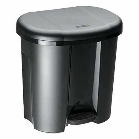Rotho PILA Pedaalemmer Afvalscheider 2x10L Zwart