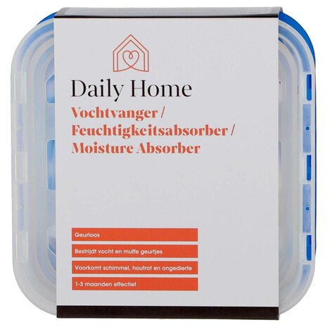 Daily Home Vochtvanger 450 g Blauw/Wit