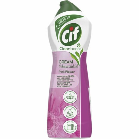 Cif Schuurmiddel Cream Pink Flower 750 ml