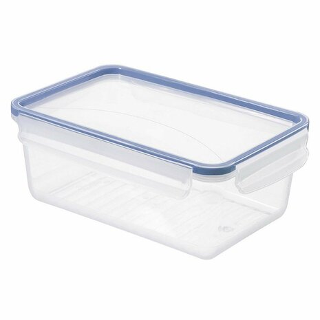 Rotho Clic &amp; Lock Koelkast Bewaardoos 2L Horizon Blauw/Transparant