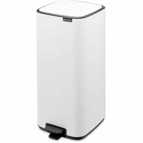 Brabantia Bo Pedaalemmer 30L Wit