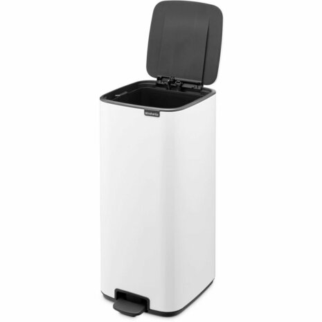 Brabantia Bo Pedaalemmer 30L Wit