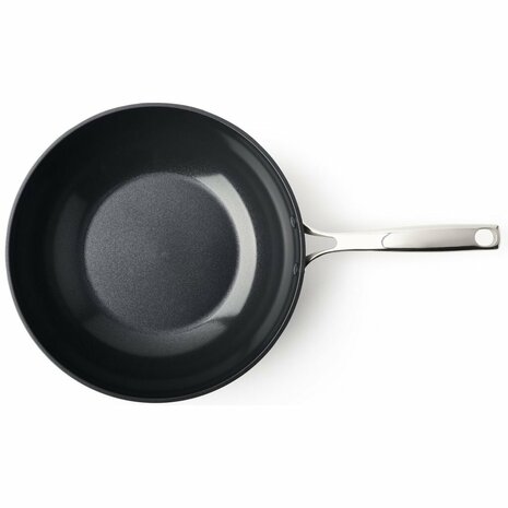 BK Superior Ceramic Wokpan 30 cm Zwart
