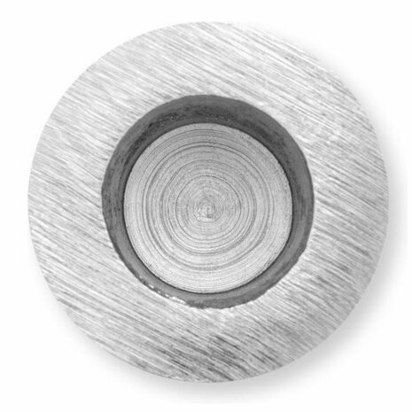 VTwonen Metalen Kandelaar 5x30x4 cm Zilver