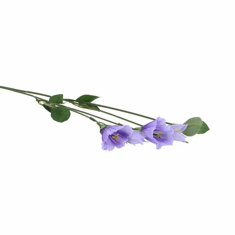 Kunstbloem Campanula 60 cm Zijde/Paars