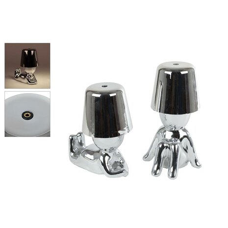 LED Sfeerverlichting Touch Elly Zilver Assorti