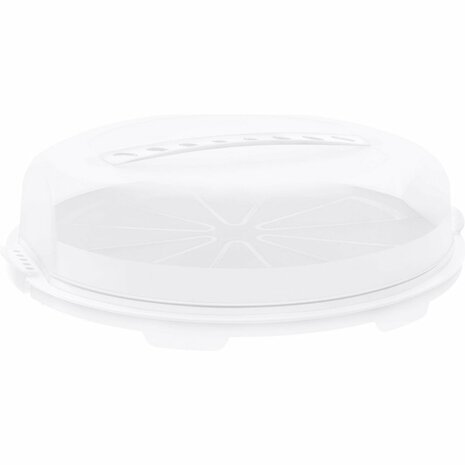 Rotho Fresh Taartdoos 35.5 cm Wit/Transparant