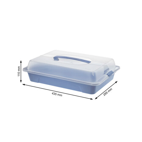 Rotho Fresh Partybutler Serveertray Cool &amp; Horizon Blauw