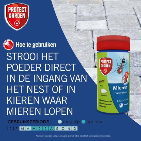Protect Garden Fastion Mierenpoeder 250 g