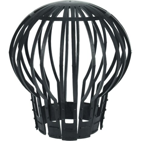 Pro Garden Beschermkap voor Regenpijp 2 Stuks Zwart