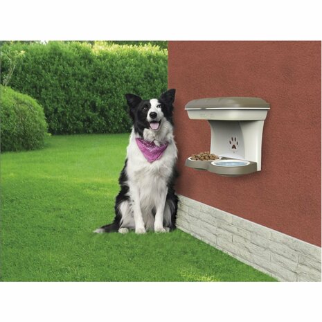 Bama Pet Hondenvoederbak 48x27x42 cm Taupe