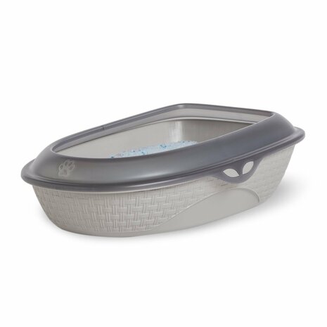 Bama Pet Sabbia Kattenbak 59.5x40.3x17.9 cm Grijs
