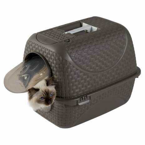 Bama Pet Kattenbak 41.8x50.5x39.6 cm Taupe