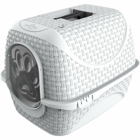 Bama Pet Kattenbak 41.8x50.5x39.6 cm Wit