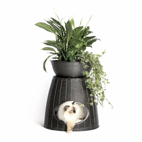 Bama Pet Pasha Dierenmand 52x50x46/55 cm Antraciet