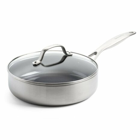 GreenPan Geneva Hapjespan 24 cm RVS