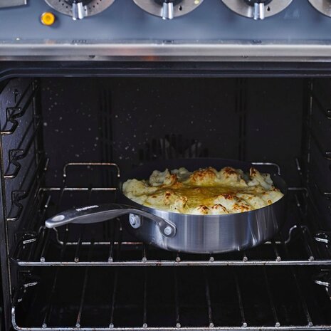 GreenPan Geneva Hapjespan 24 cm RVS