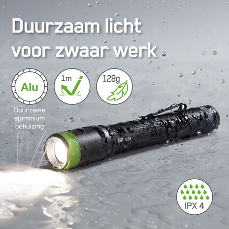 GP Zaklamp 2x Aa 150 Lumen