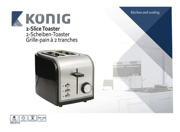 K&ouml;nig KN-BT10 Broodrooster