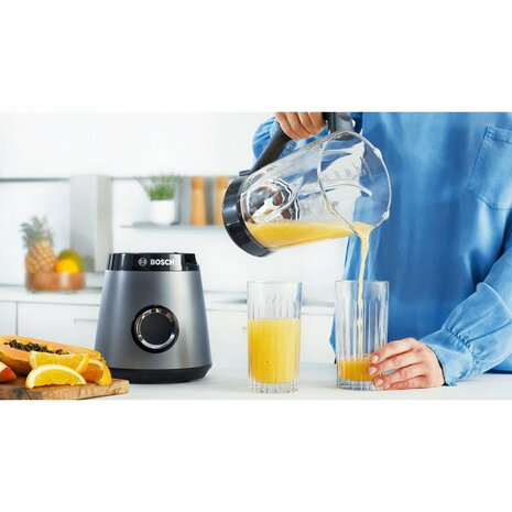 Bosch MMB6174S VitaPower Serie 4 Blender Zilver/Zwart