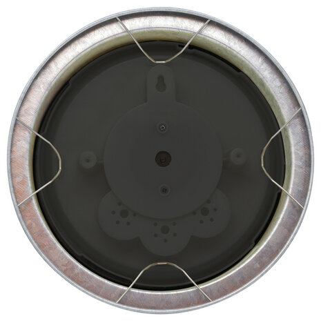 NeXtime NE-4303GA Buitenbarometer 22CM Metaal Verzinkt Orchid