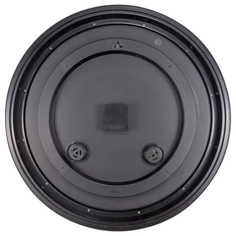 NeXtime NE-4306ZW Buitenweerstationklok &Oslash;50 8 Cm Kunststof Zwart Zonnebloem