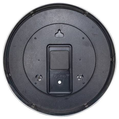 NeXtime NE-4307AR Buitenweerstationklok 35CM Aluminium-Wit Clematis