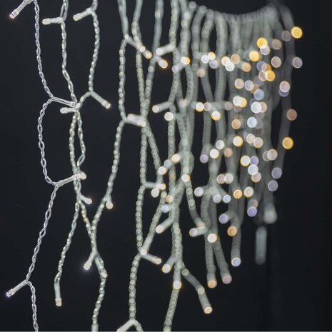 Nedis WIFILXC03W250 Smartlife Decoratieve Led IJspegel Wi-fi Koel Wit 240 Led's 5.00 M Android&trade; / Ios