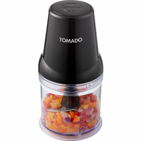 Tomado TCH2001B Hakmolen 400W Zwart/Transparant