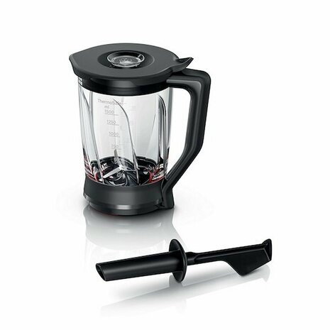 Bosch MUZ9MX2 Blender Zwart/Transparant