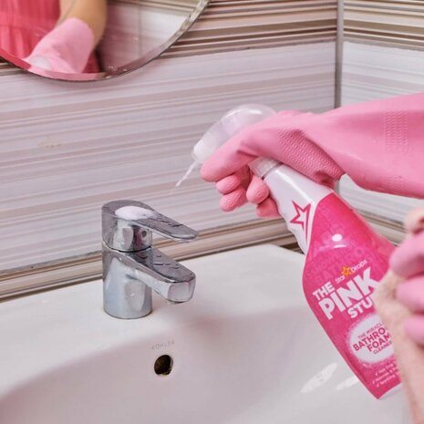 The Pink Stuff Bathroom Foam Cleaner Spray 750 ml