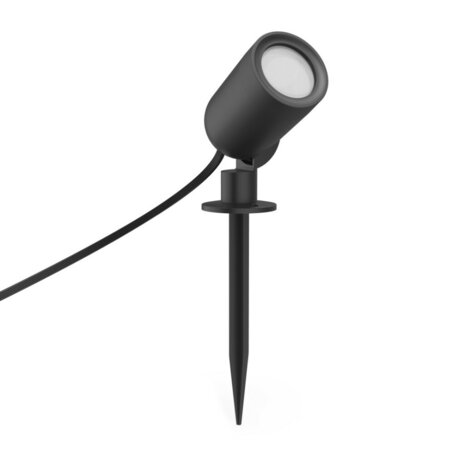 Hama Tuinlamp WIFI Uitbreiding voor Tuinspot + Bodempen IP65 Zwart