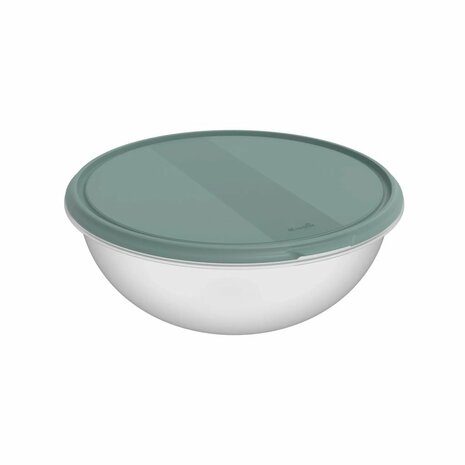 Rotho Elements Koelkast Bewaardoos Rond 6L Mistletoe Groen/Transparant