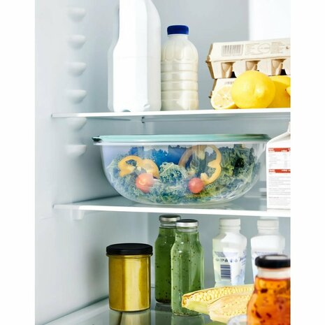 Rotho Elements Koelkast Bewaardoos Rond 6L Mistletoe Groen/Transparant