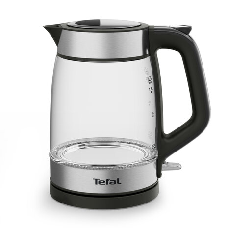Tefal KI6058 Glazen Waterkoker 1.7L 2200W Zwart/RVS