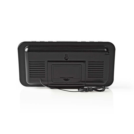 Nedis CLAR004BK Digitale Wekkerradio Led Van 1,8" Fm 20 Voorkeuze-instellingen Sluimeren