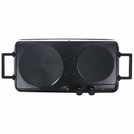 Emerio HP-114482.1 Dubbele Elektrische Kookplaat Zwart