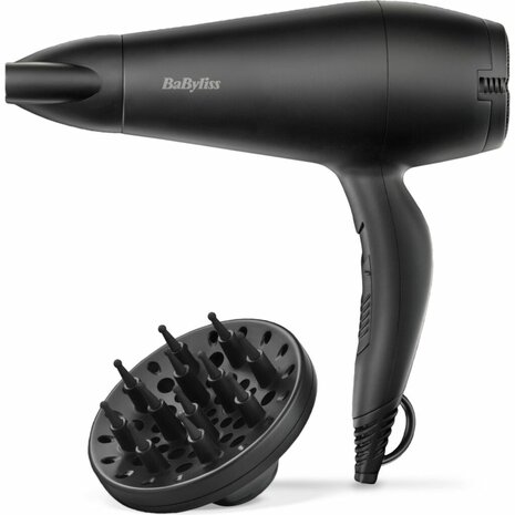 Babyliss D215DE Power Smooth F&ouml;hn 2200W Zwart