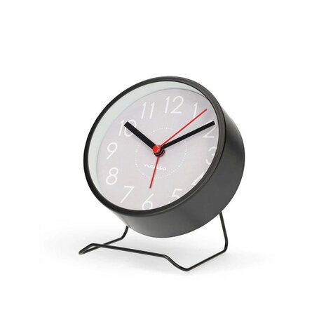 Nedis Analoge Bureauwekker Zwart