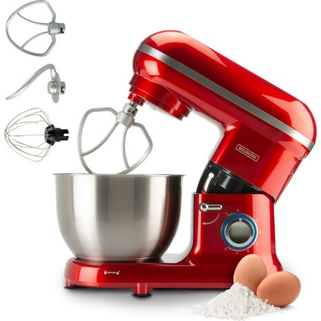 Bourgini Classic Kitchen Chef Keukenmachine Rood