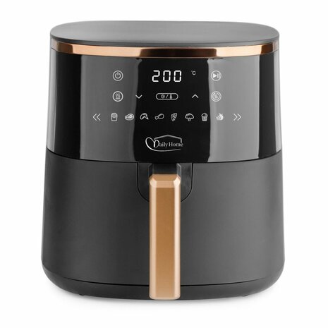 Daily Home Hetelucht Friteuse 4.2L Zwart/Goud