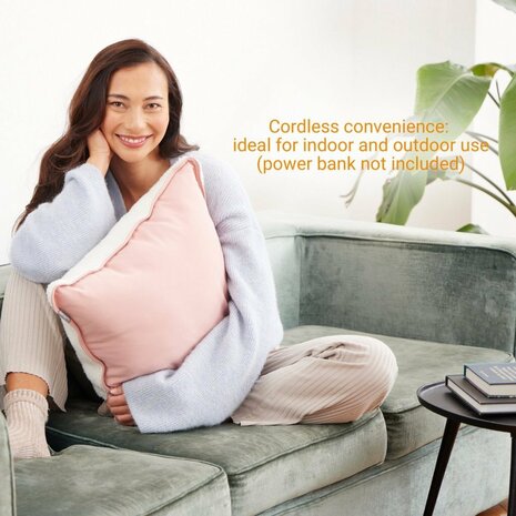 Medisana HC 100 Warmtekussen 40x40 cm Roze/Wit