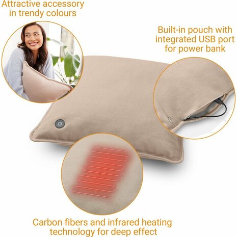 Medisana HC 200 Warmtekussen 40x40 cm Beige
