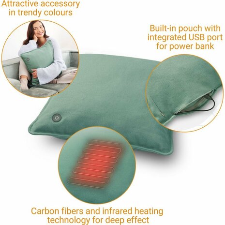 Medisana HC 250 Warmtekussen 40x40 cm Groen