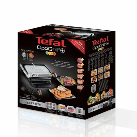 Tefal GC716D OptiGrill 2200W RVS/Zwart
