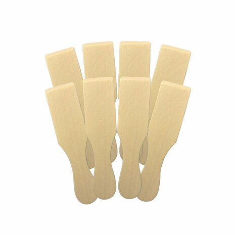 Scanpart Houten Spatels voor Raclette 8 Stuks