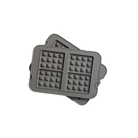 GreenPan Bistro Wafelplaten voor Contactgrill Zwart