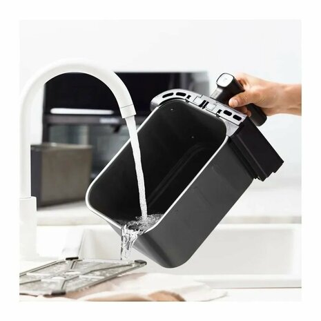 GreenPan Switch Airfryer 2x5L 3000W Zwart