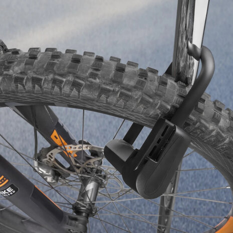 Hama Fiets-Beugelslot met Sleutel + Houders ART 2 Staal/Zwart