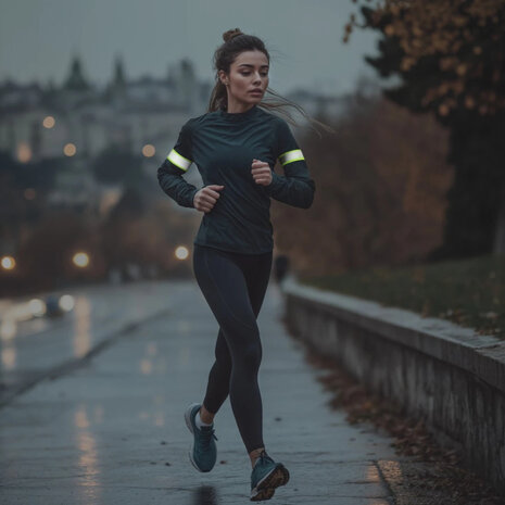 Hama Reflecterende Banden 2 Stuks Neongeel